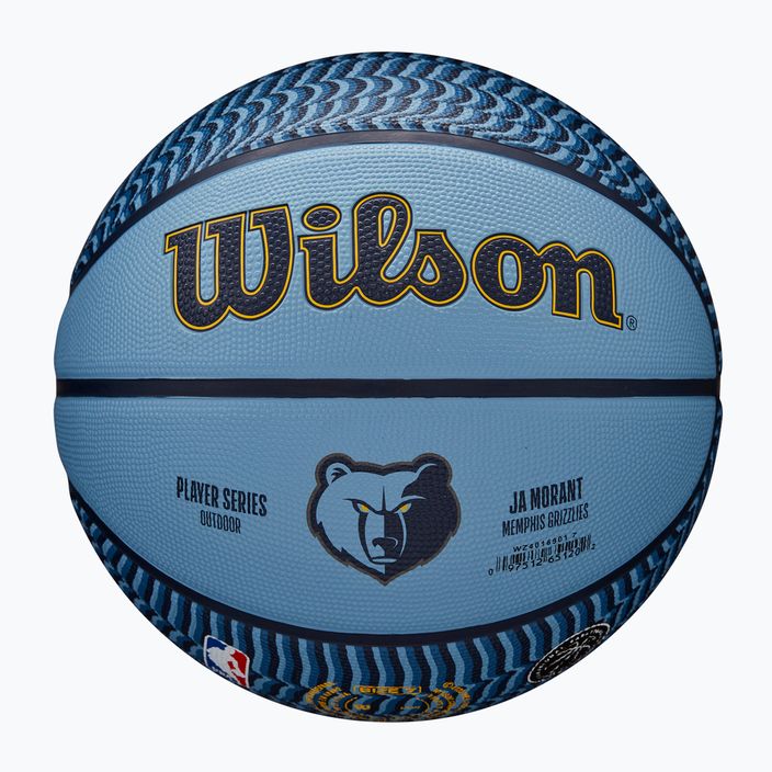 Уилсън NBA играч икона открит баскетбол Morant син размер 7