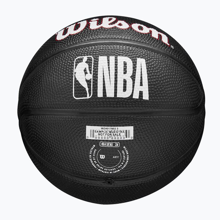 Wilson NBA Team Tribute Mini Chicago Bulls баскетбол WZ4017602XB3 размер 3 7