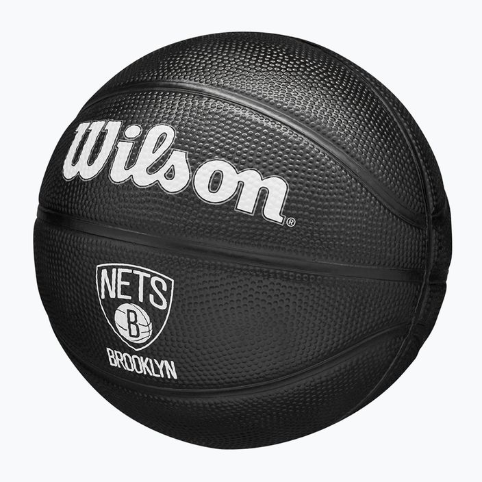 Wilson NBA Team Tribute Mini Brooklyn Nets баскетбол WZ4017604XB3 размер 3 3