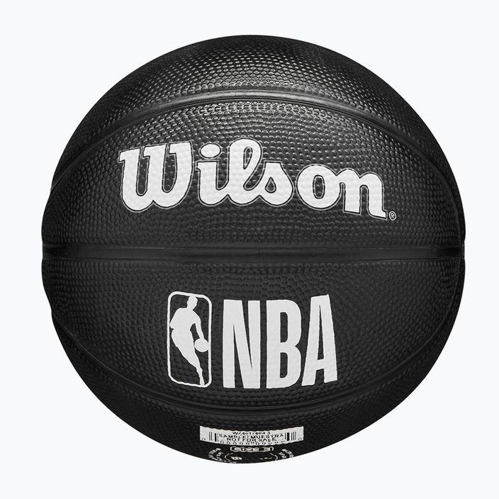 Wilson NBA Team Tribute Mini Brooklyn Nets баскетбол WZ4017604XB3 размер 3 6