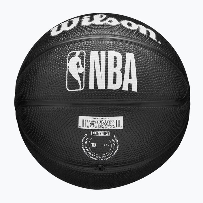 Wilson NBA Team Tribute Mini Brooklyn Nets баскетбол WZ4017604XB3 размер 3 7