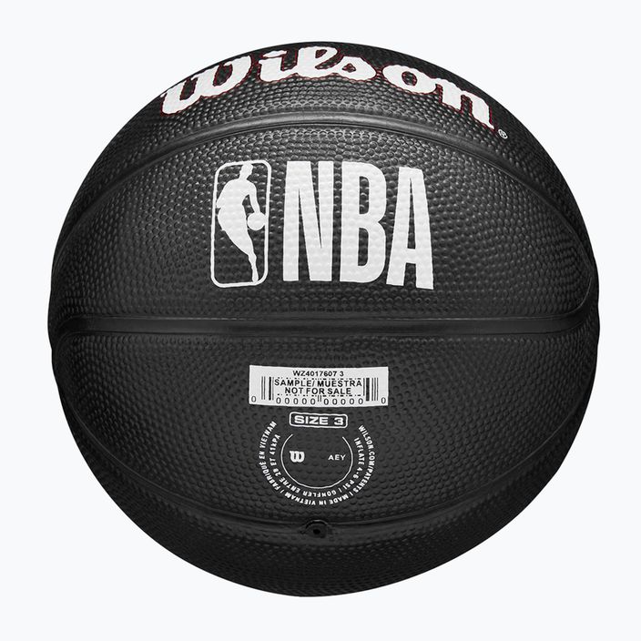Wilson NBA Tribute Mini Miami Heat баскетбол WZ4017607XB3 размер 3 7