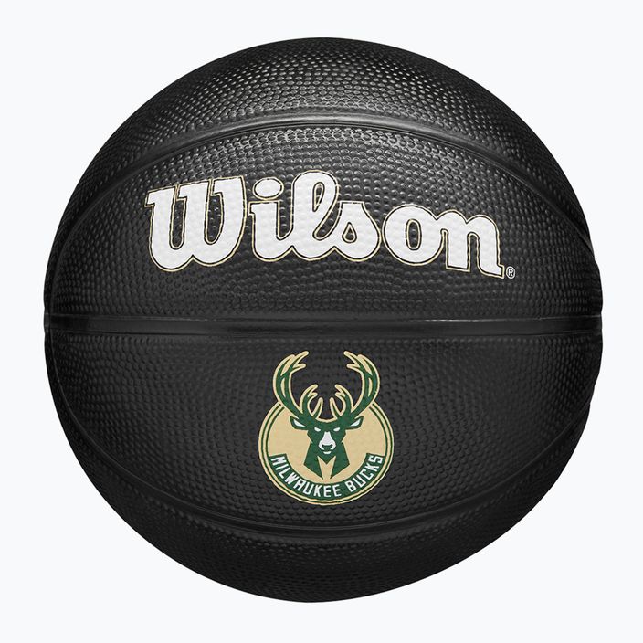 Wilson NBA Team Tribute Mini Milwaukee Bucks баскетбол WZ4017606XB3 размер 3