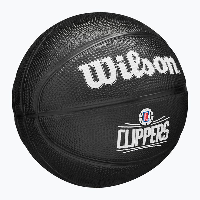 Wilson NBA Team Tribute Mini Los Angeles Clippers баскетбол WZ4017612XB3 размер 3 2
