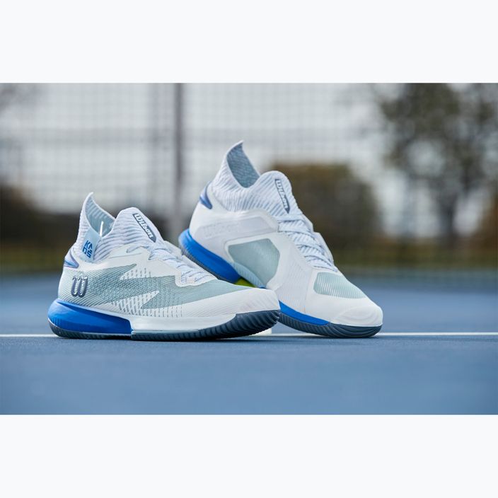 Мъжки обувки за тенис Wilson Kaos Rapide STF Clay white/sterling blue/china blue 7