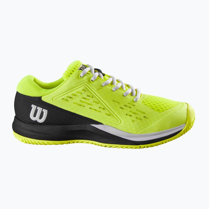 Wilson Rush Pro Ace Safety детски обувки за тенис в черно и жълто WRS331140 10