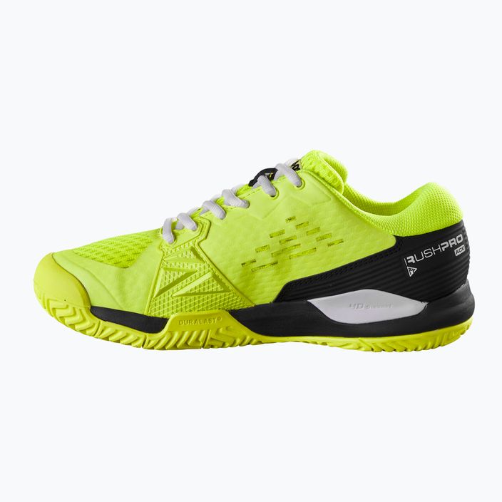 Wilson Rush Pro Ace Safety детски обувки за тенис в черно и жълто WRS331140 11