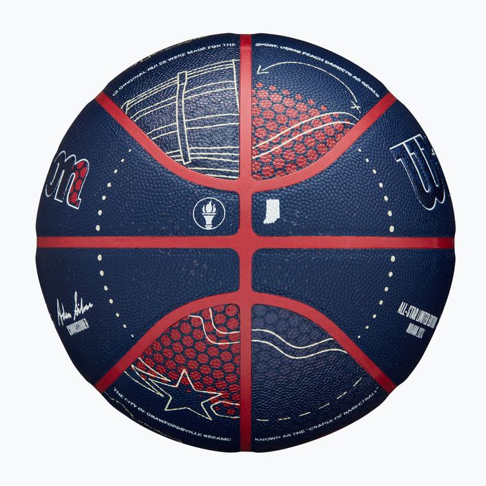 Wilson 2024 NBA All Star Collector баскетбол + кутия кафяв размер 7 6