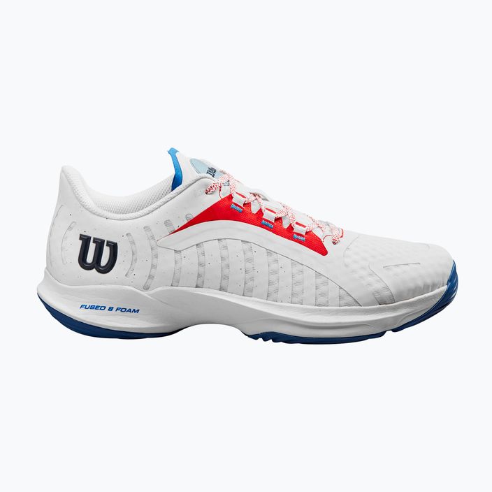 Мъжки обувки за гребане Wilson Hurakn Pro white/wilson red/deja vu blue 9