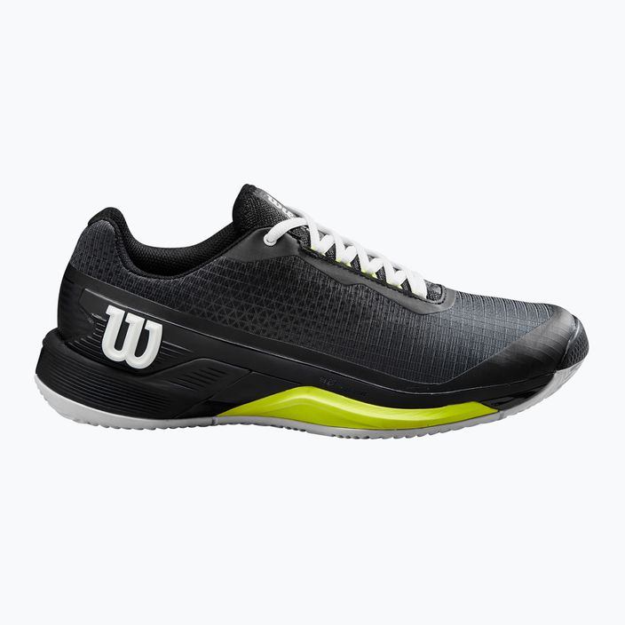Мъжки обувки за тенис Wilson Rush Pro 4.0 Clay black/white/safety yellow 9