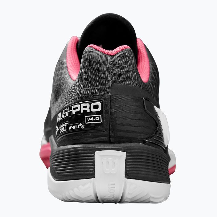 Дамски обувки за тенис Wilson Rush Pro 4.0 Clay black/hot pink/white 11