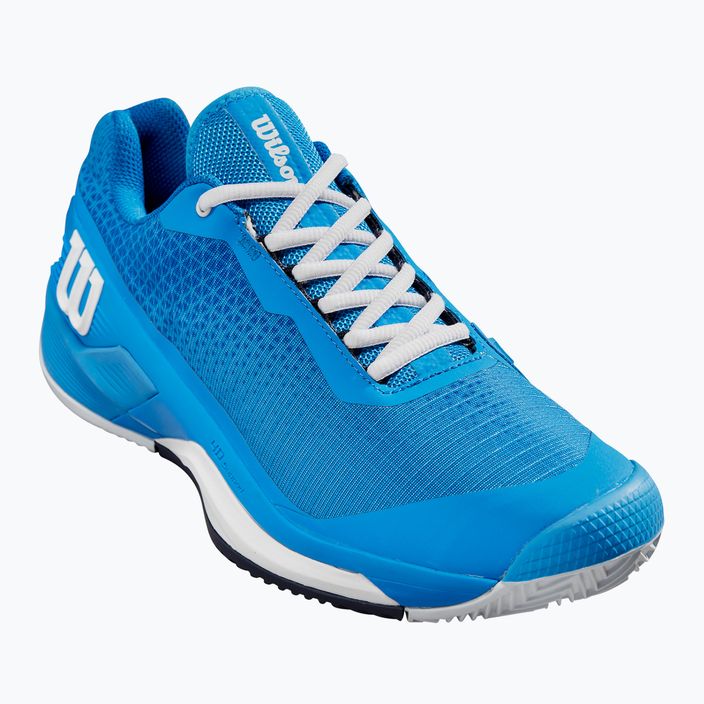 Wilson Rush Pro 4.0 Clay мъжки обувки за тенис френско синьо/бяло/нави блейзър 8