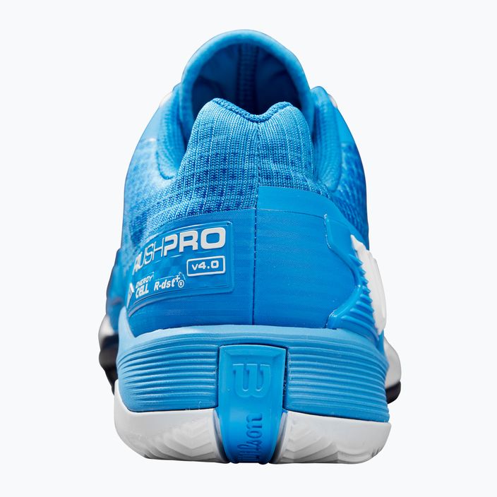 Wilson Rush Pro 4.0 Clay мъжки обувки за тенис френско синьо/бяло/нави блейзър 11
