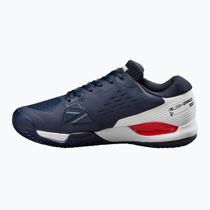 Wilson Rush Pro Ace Clay мъжки обувки за тенис navy blazer/white/infrared 10