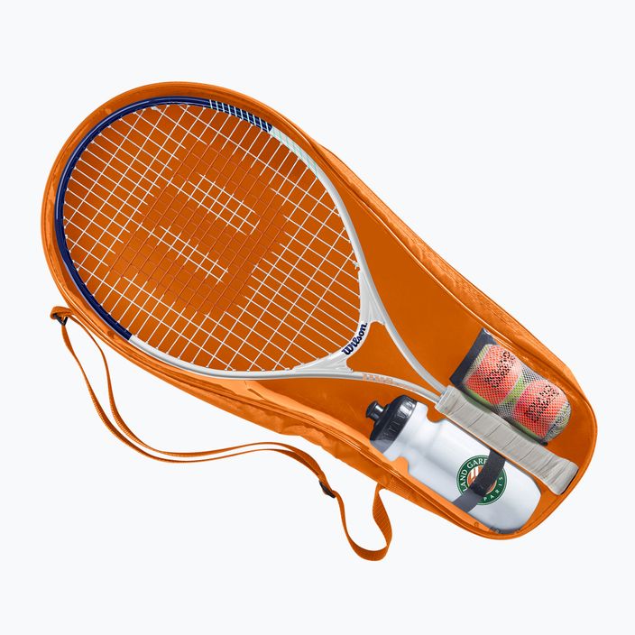 Детски тенис комплект Wilson Roland Garros Elite Kit 23 white/navy 4