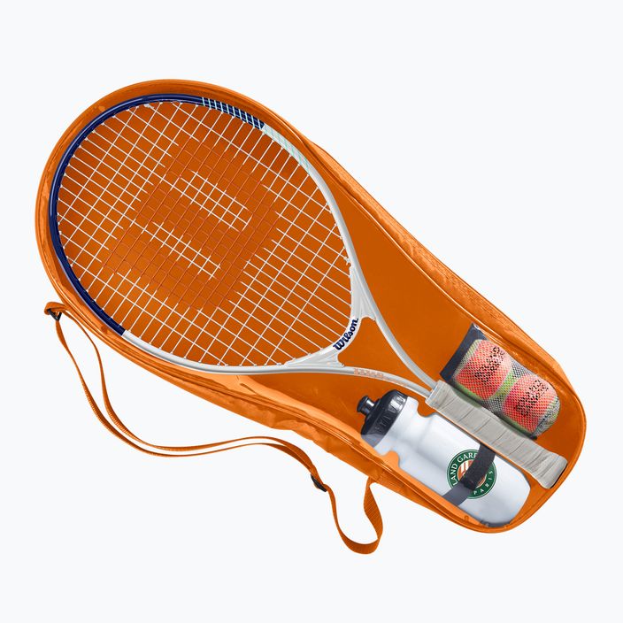 Детски тенис комплект Wilson Roland Garros Elite Kit 23 white/navy 5