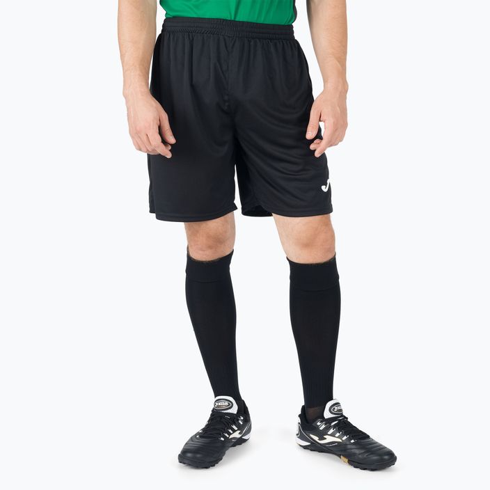 Мъжки футболни шорти Joma Nobel черни 100053