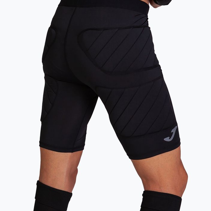 Детски футболни шорти Joma Goalkeeper Protec, черни 100010.100 8
