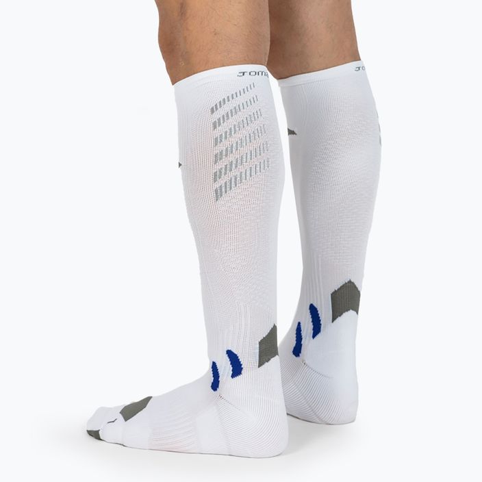 Joma Дълги чорапи за компресия, бели 5