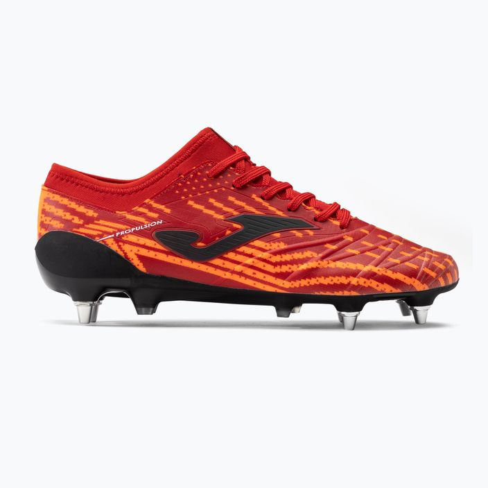 Мъжки футболни обувки Joma Propulsion Lite SG червени 2