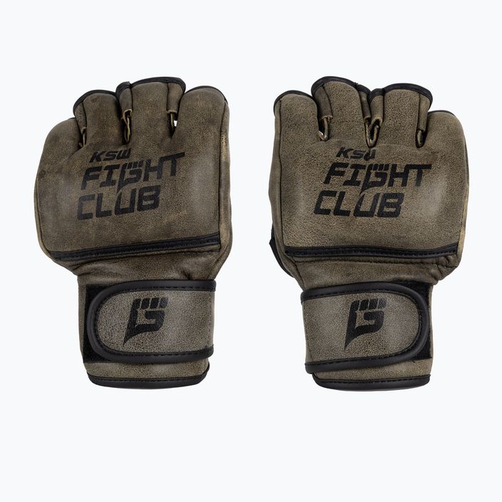 KSW Fight Club кафяви граплинг ръкавици Gloves_FCL