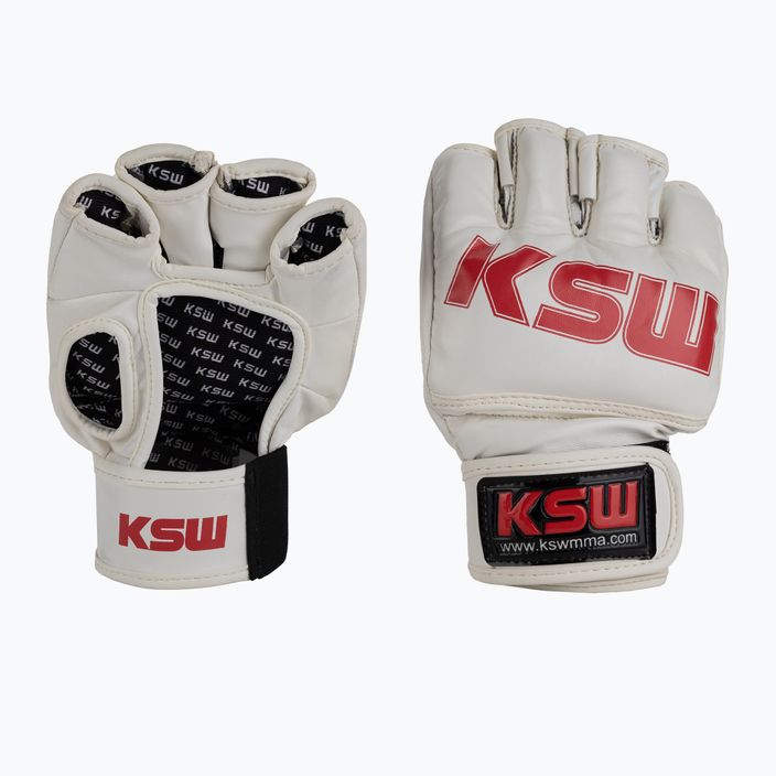 KSW граплинг ръкавици червени 3