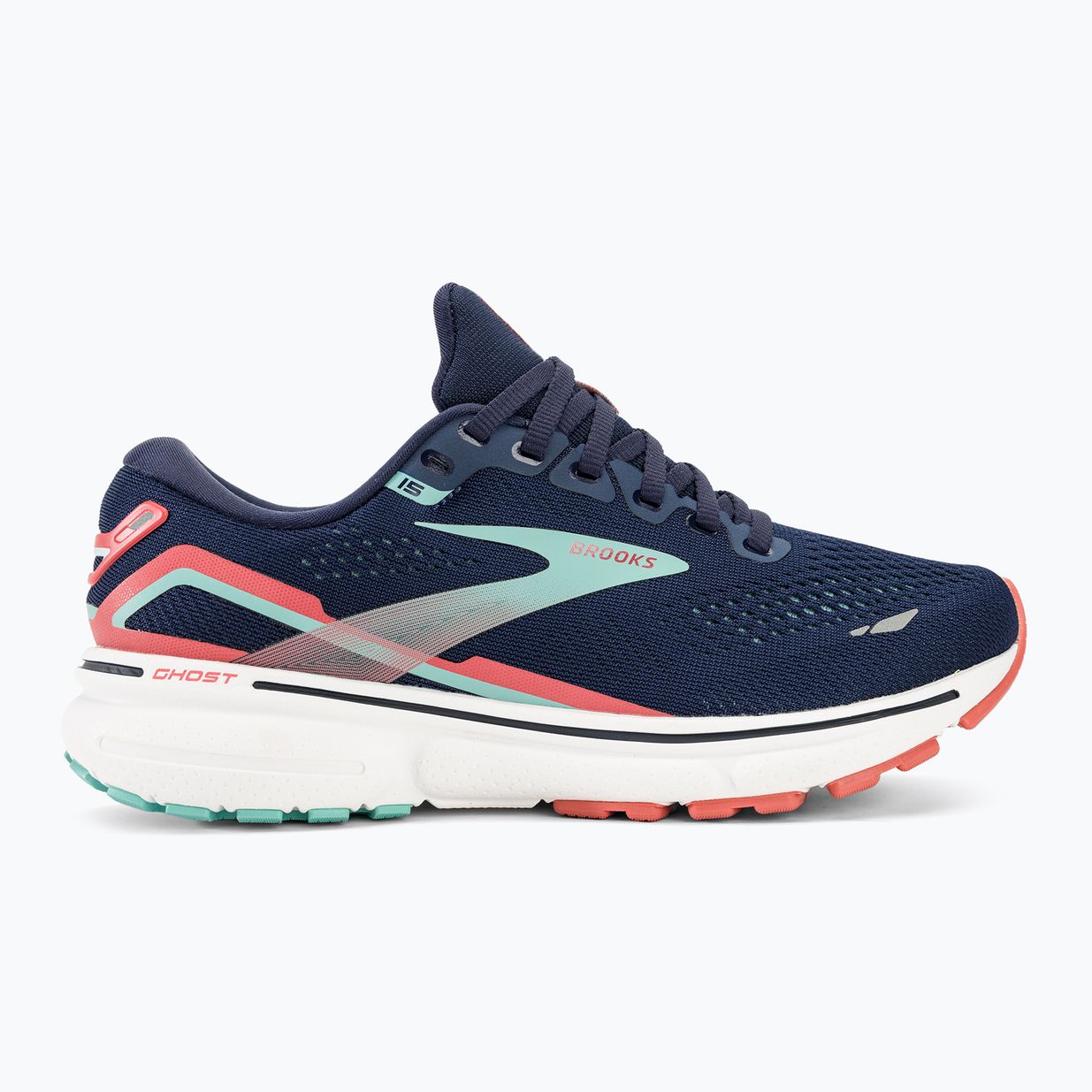 Brooks Ghost 15 дамски обувки за бягане peacoat/canal blue/rose 3