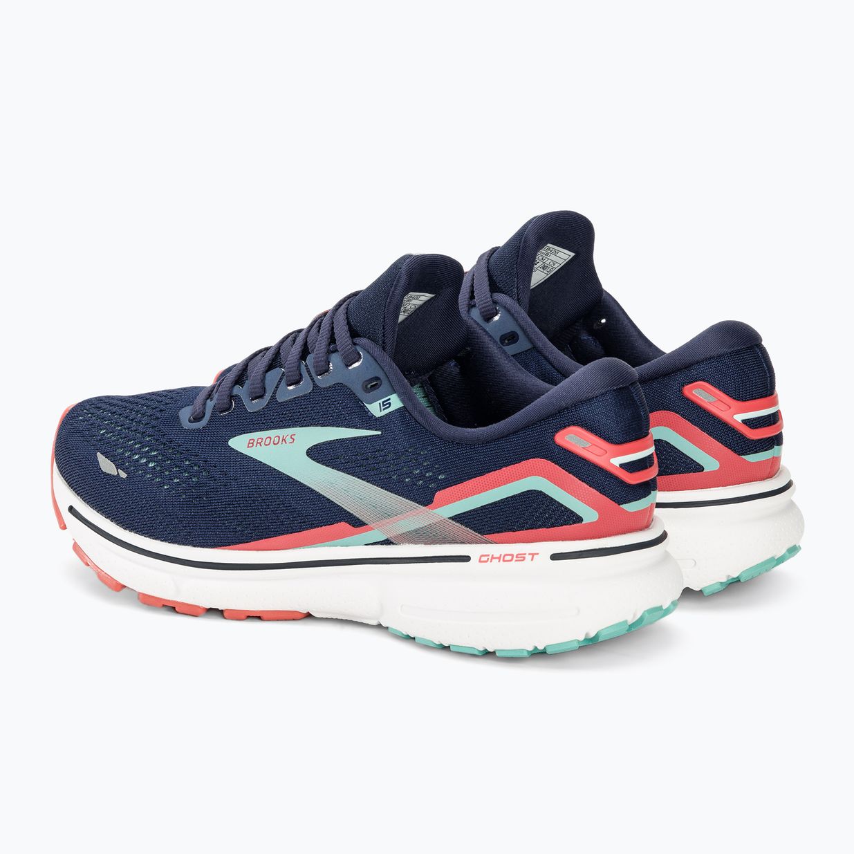 Brooks Ghost 15 дамски обувки за бягане peacoat/canal blue/rose 4