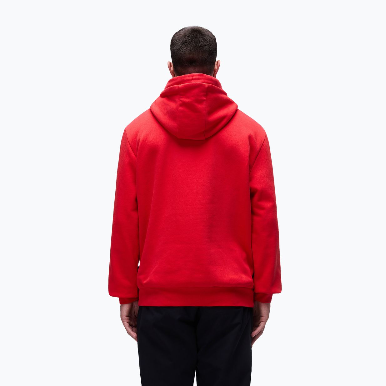 Мъжки суитчър Napapijri Burgee Half Zip Hooded 2.0 red goji 3