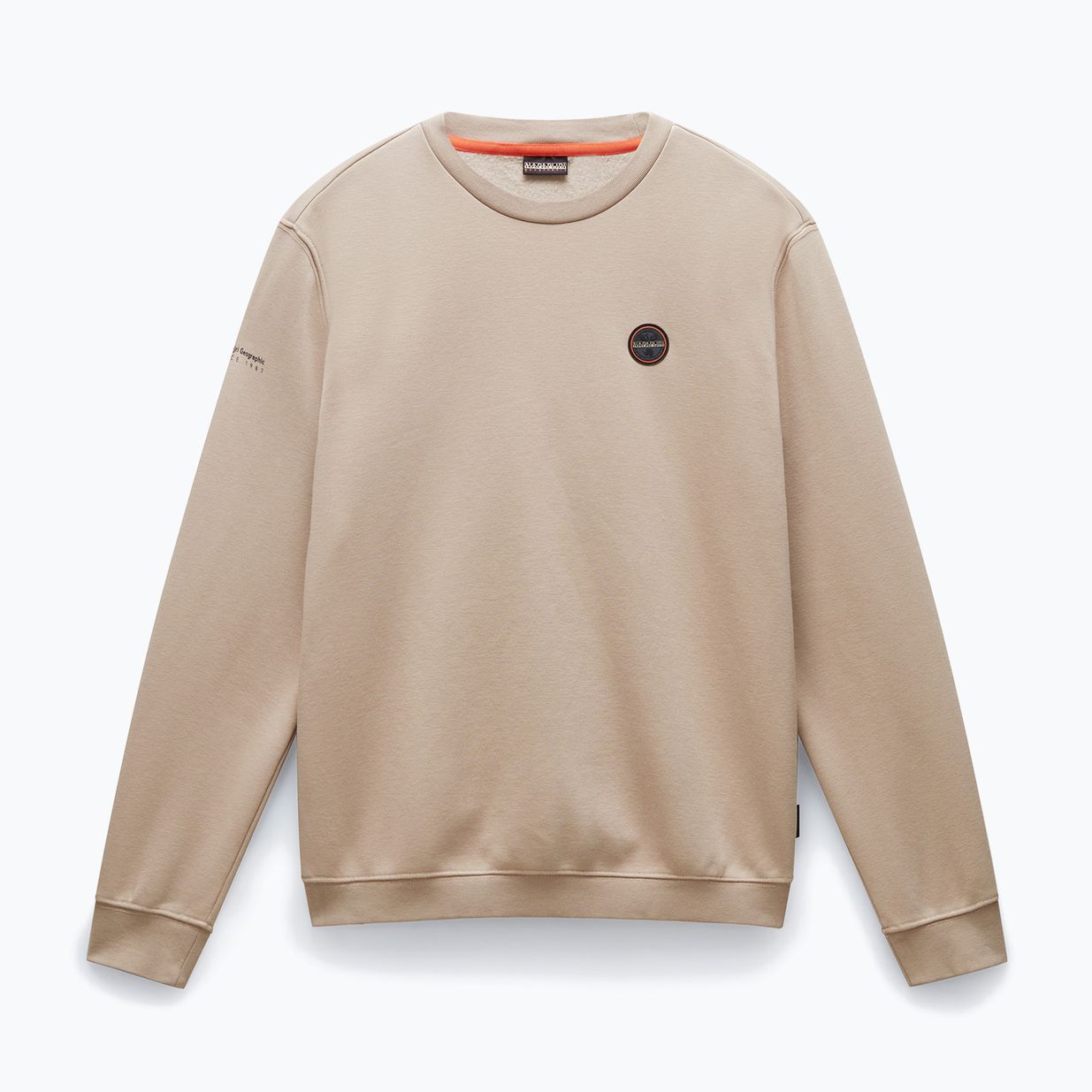 Мъжки суитшърт Napapijri B-Badge C beige rocky 6