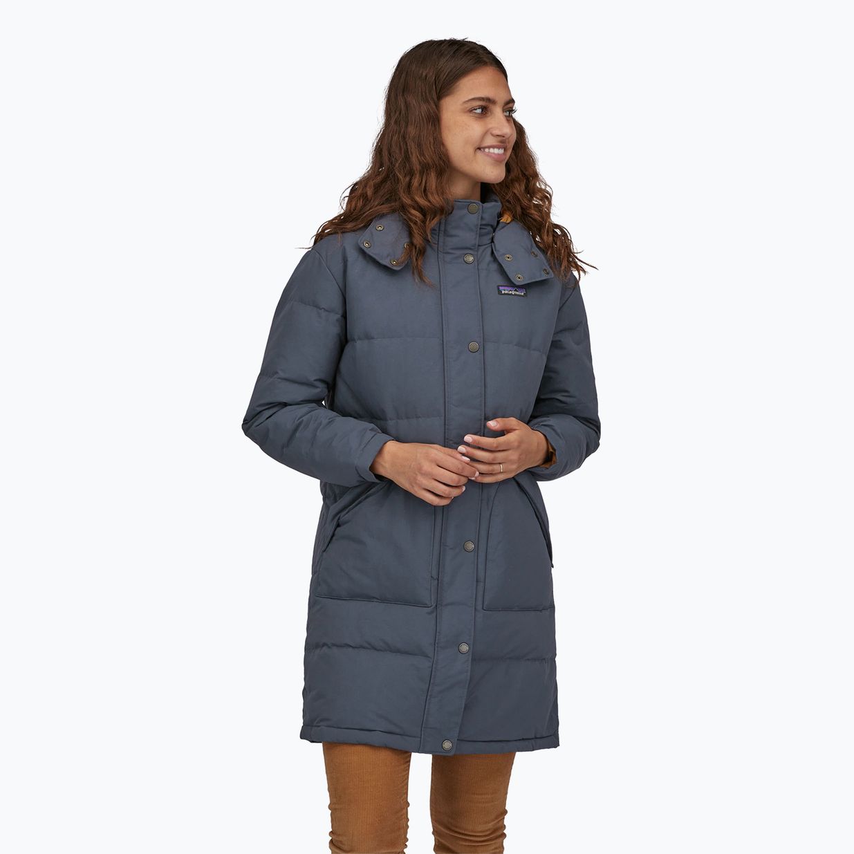 Дамско палто Patagonia Downdrift Parka smolder blue