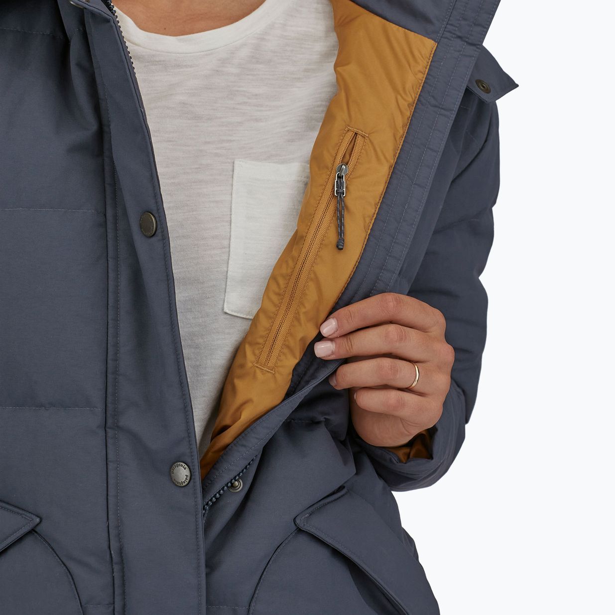 Дамско палто Patagonia Downdrift Parka smolder blue 7