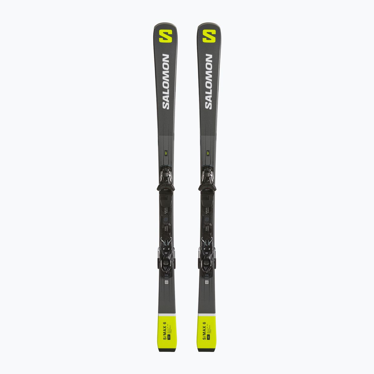 Ски за спускане Salomon S/Max 6 + M10 GW L80 castelrock/safety yellow/white