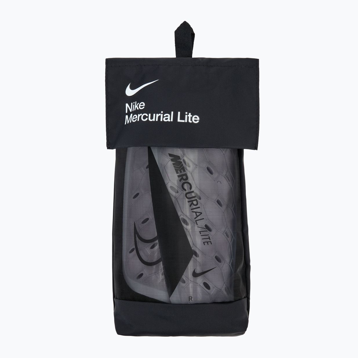 Футболни протектори Nike Mercurial Lite бял / бял / черен 5