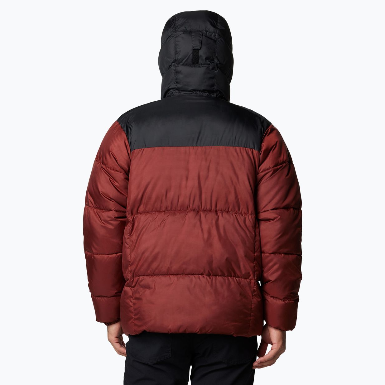 Мъжко пухено яке Columbia Puffect II Hooded spice/ black 2