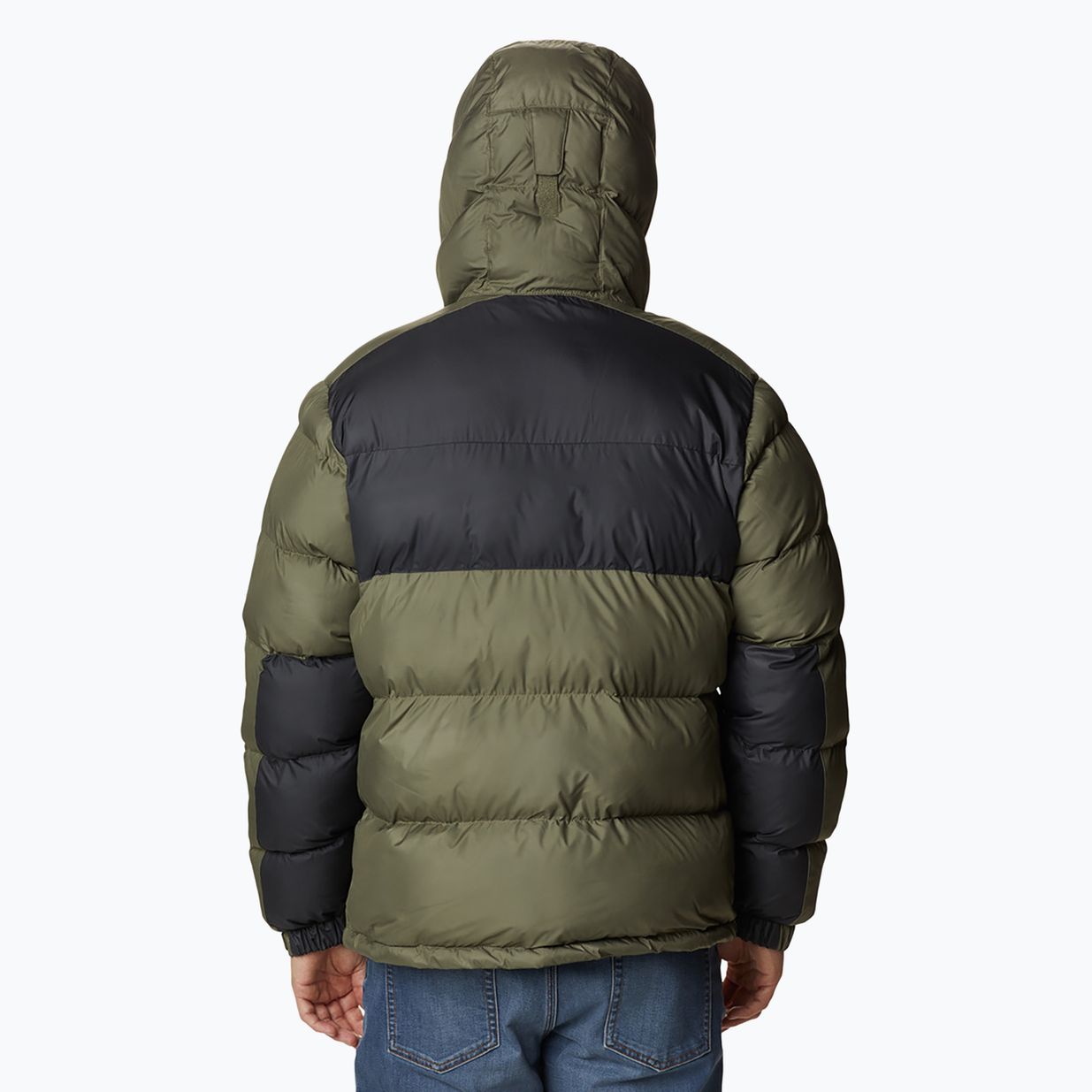 Мъжко пухено яке Columbia Pike Lake II Hooded stone green/ shark 399 2