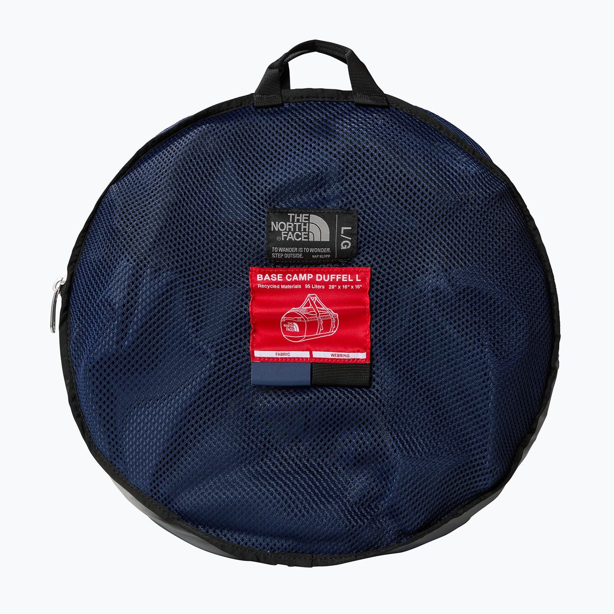 The North Face Base Camp Duffel L 95 l summit navy/black пътна чанта 10