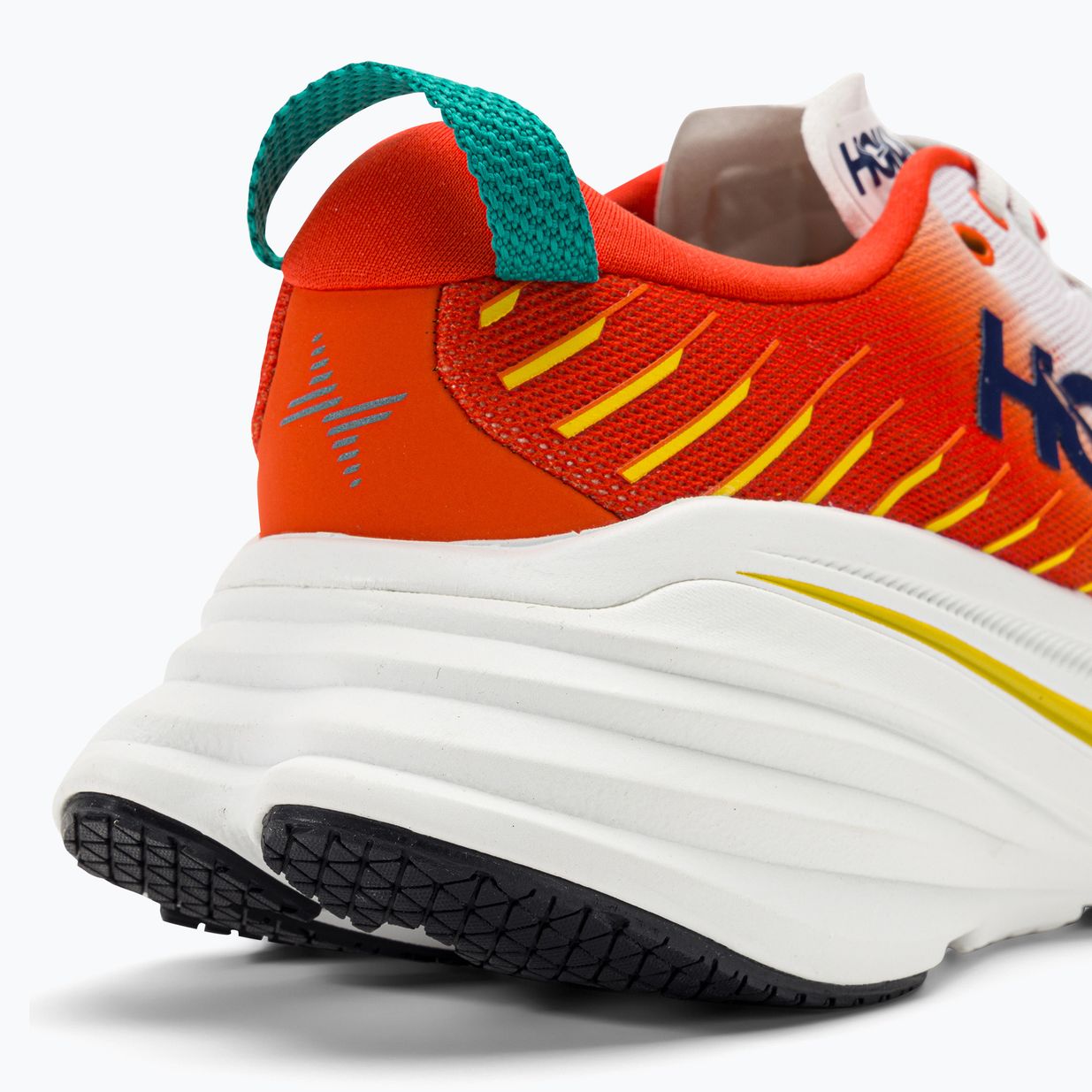 HOKA Bondi X blanc de blanc/flame мъжки обувки за бягане 10