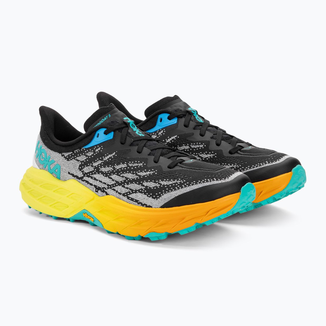 Мъжки обувки за бягане HOKA Speedgoat 5 black/evening primrose 4