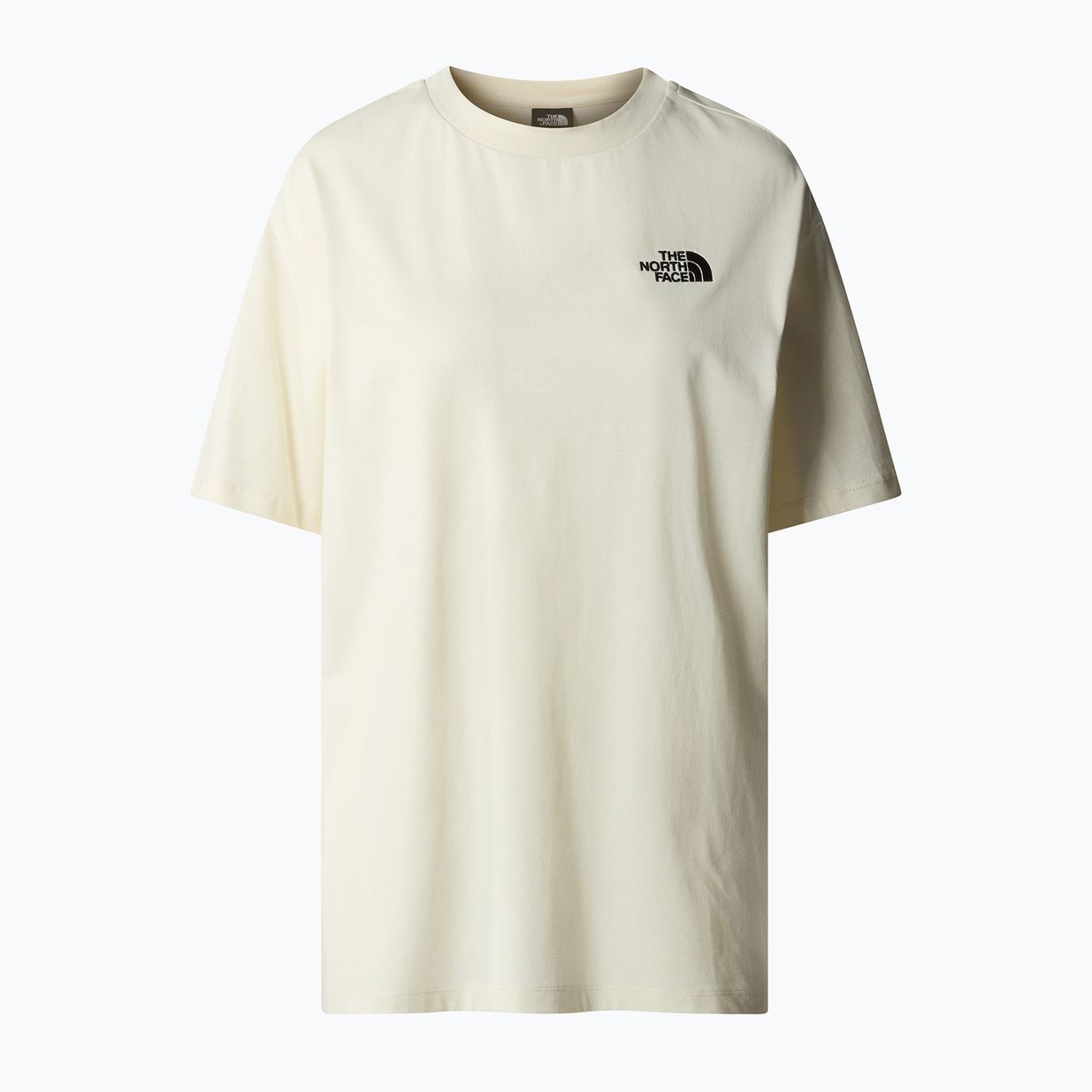 The North Face дамска тениска Essential Oversize Tee white dune t-shirt