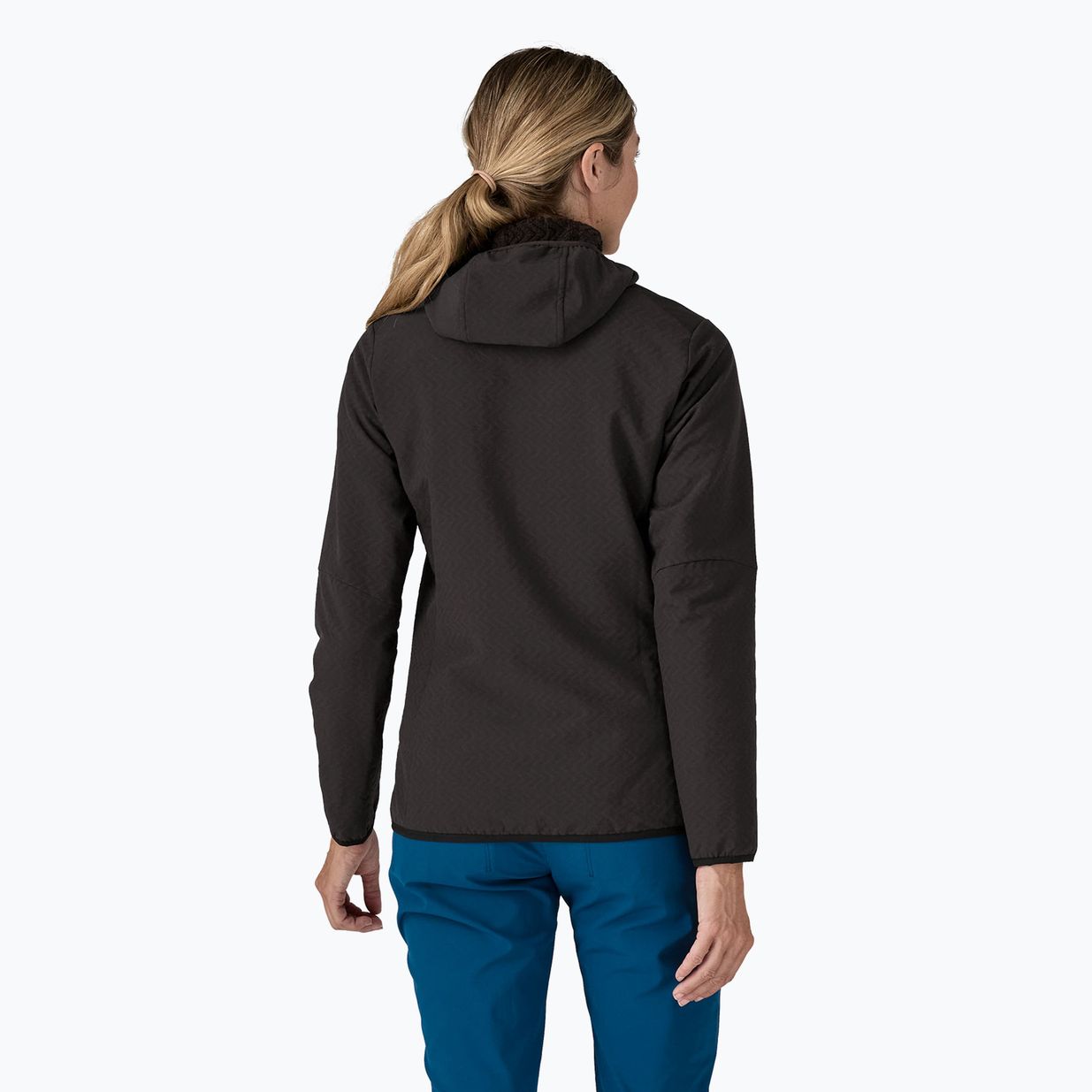 Дамско софтшел яке Patagonia R2 CrossStrata Hoody black 2