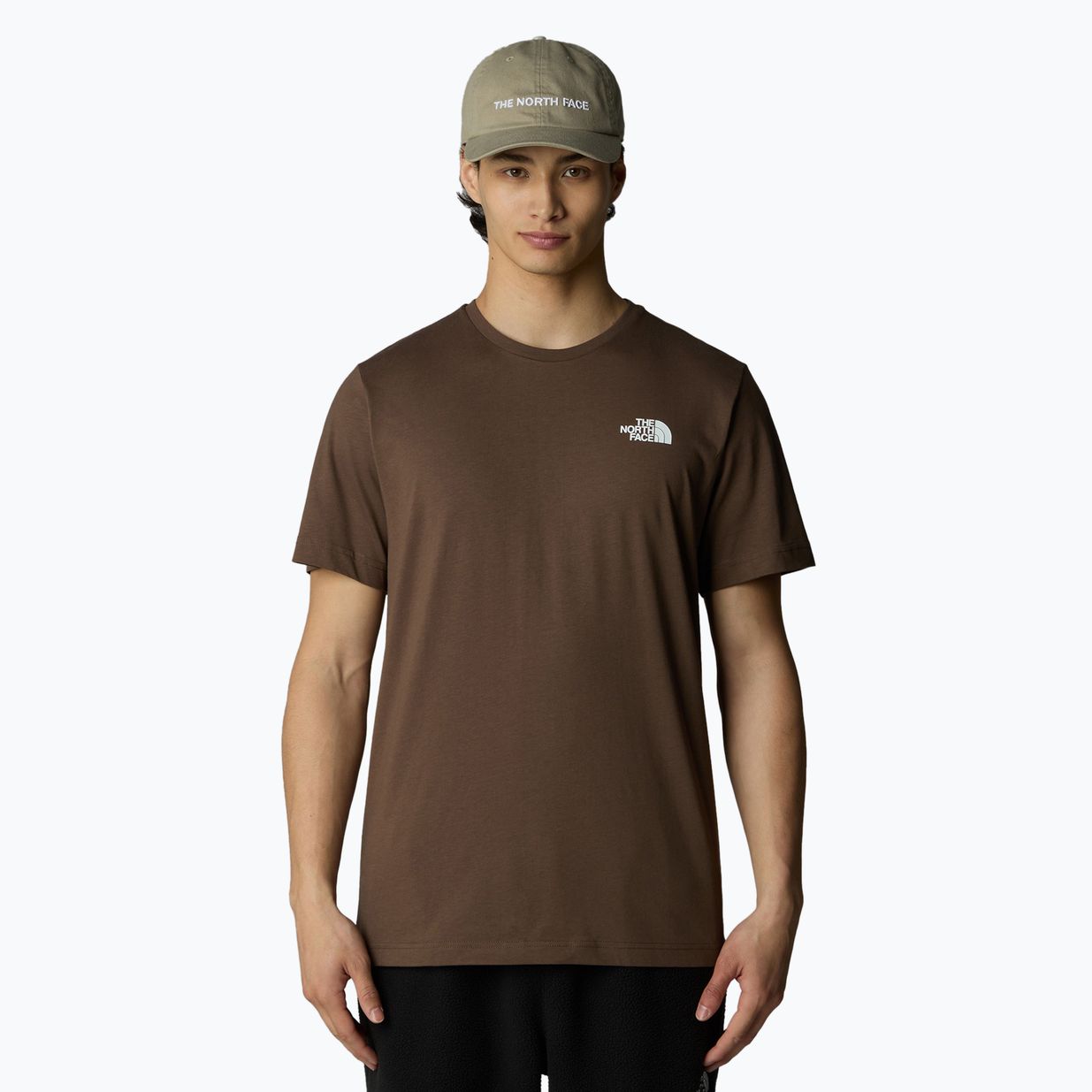 Мъжка тениска The North Face Box Nse smokey brown/black