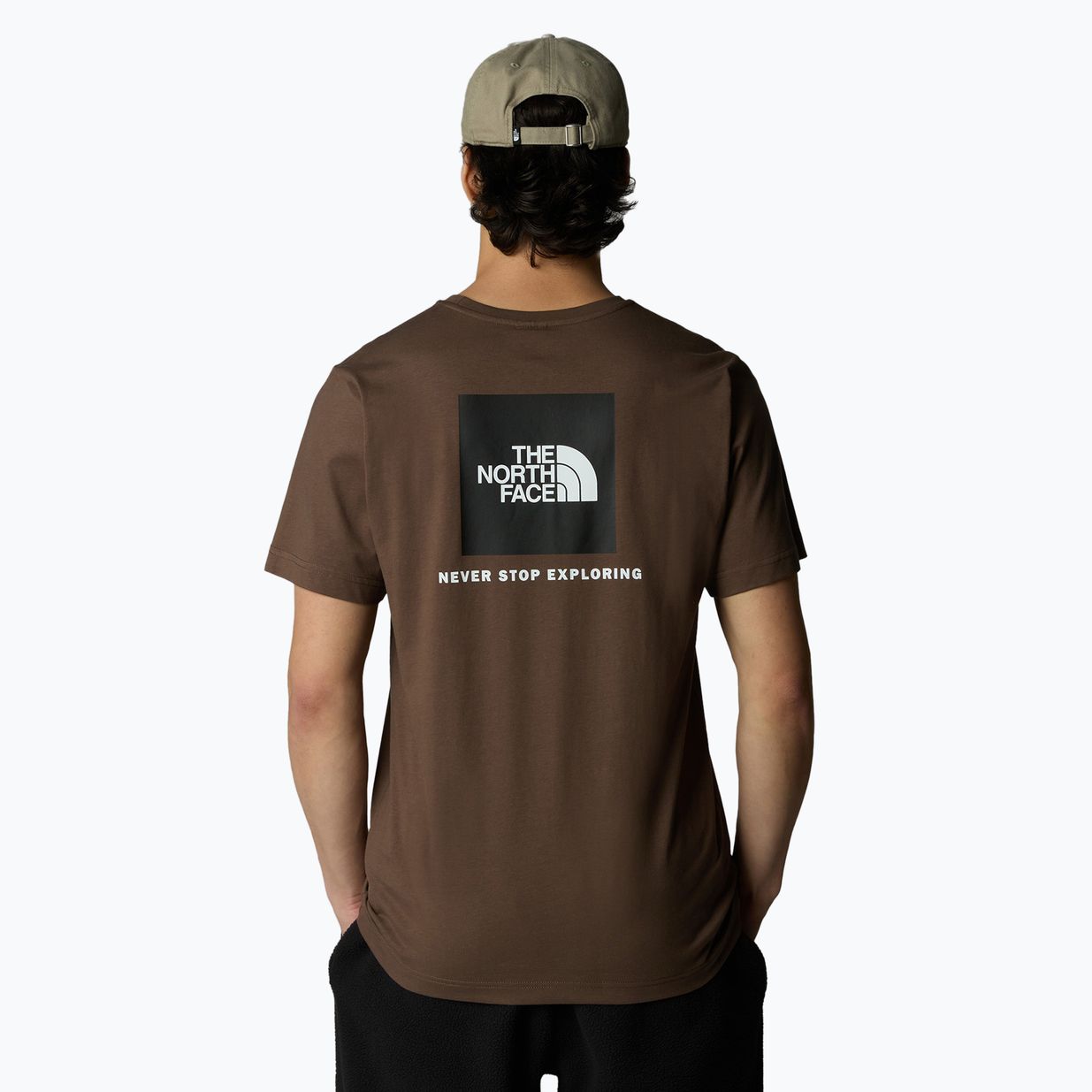 Мъжка тениска The North Face Box Nse smokey brown/black 3