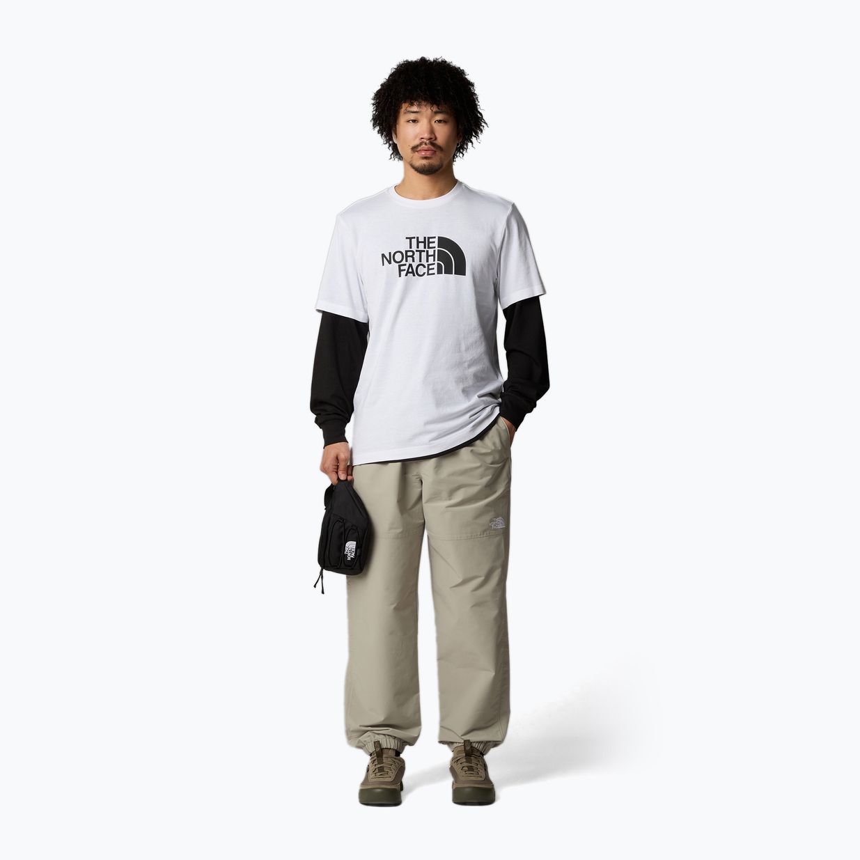 Мъжка тениска The North Face Easy white 2