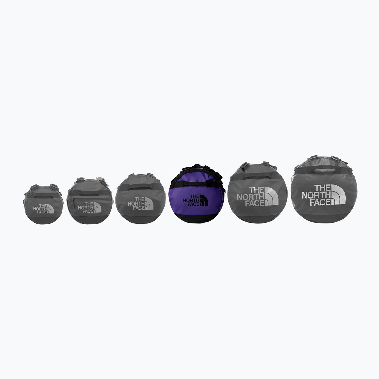 Пътна чанта The North Face Base Camp Duffel L 95 l peak purple/black 5