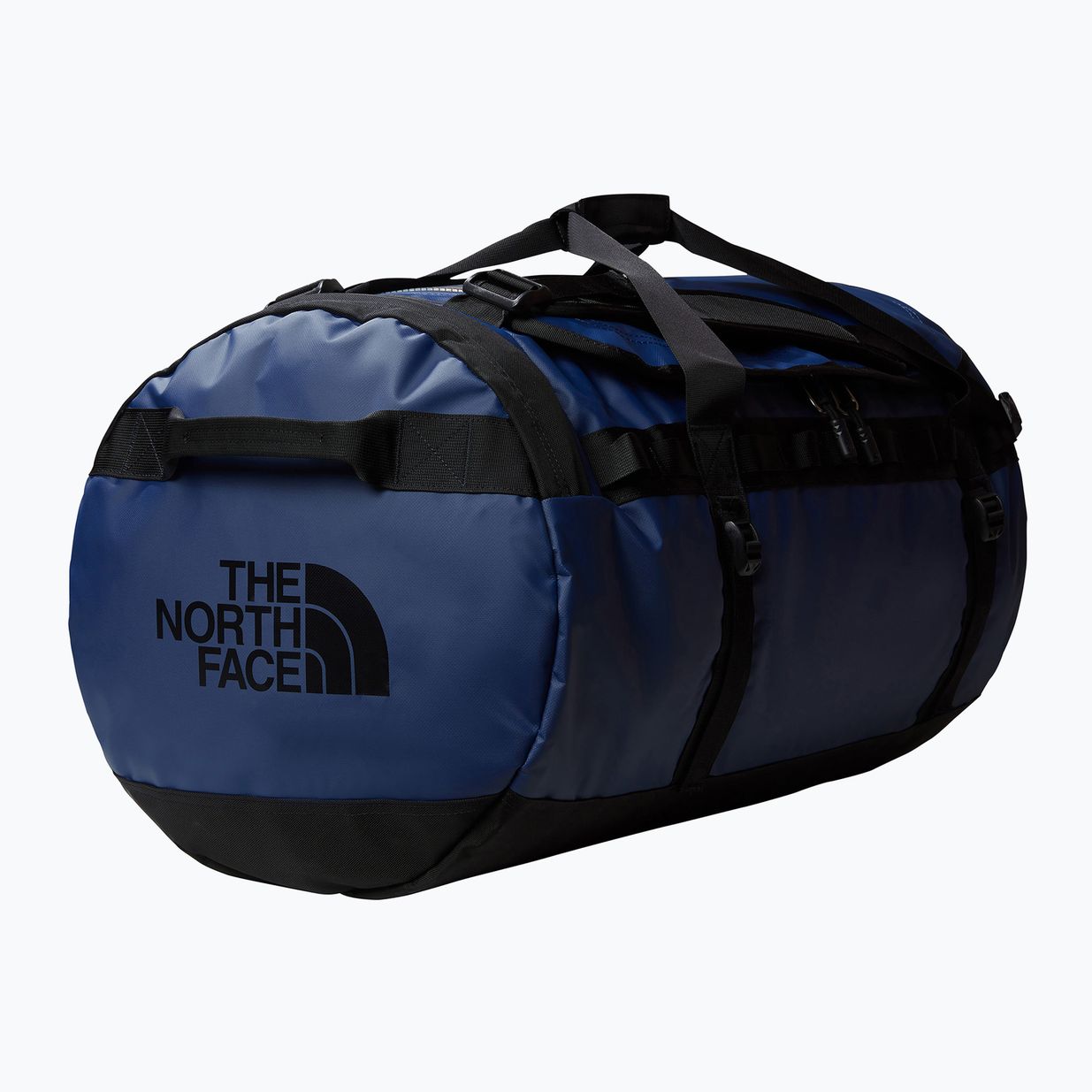 Пътна чанта The North Face Base Camp Duffel L 95 l summit navy/black/npf