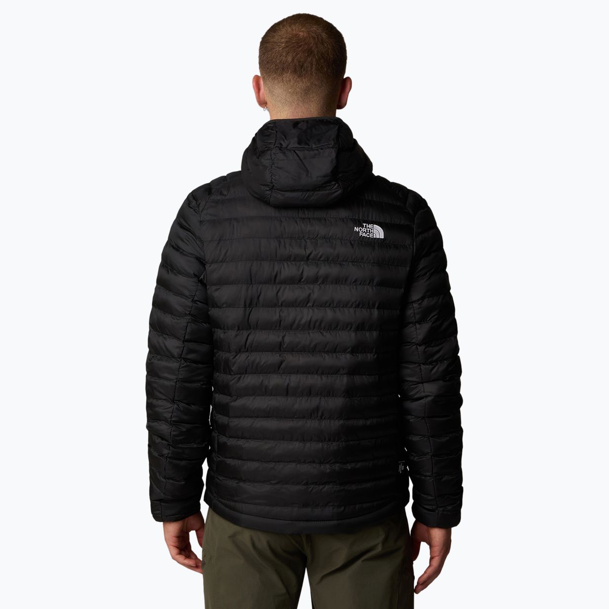 Мъжко пухено яке The North Face Huila Synthetic Hoodie black/asphalt grey 3