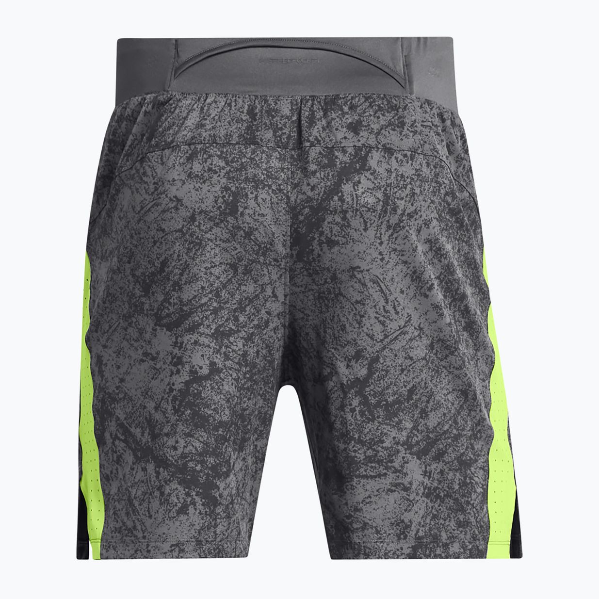 Мъжки шорти за бягане Under Armour Launch Pro 7" Printed castlerock/morph green/reflective 2