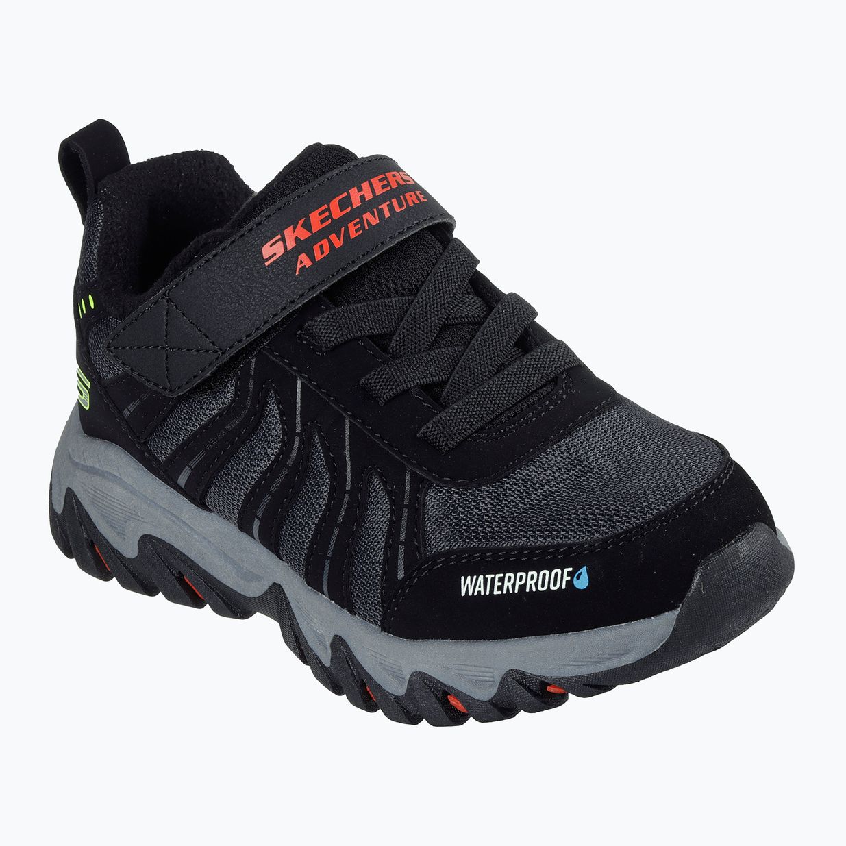 Детски обувки SKECHERS Rugged Ranger Hydro Explorer черни/червени/жълти