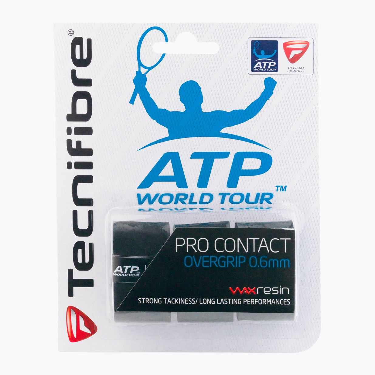 Tecnifibre Contact Pro Обвивки за тенис ракети 3 бр. черни 52ATPCONBK